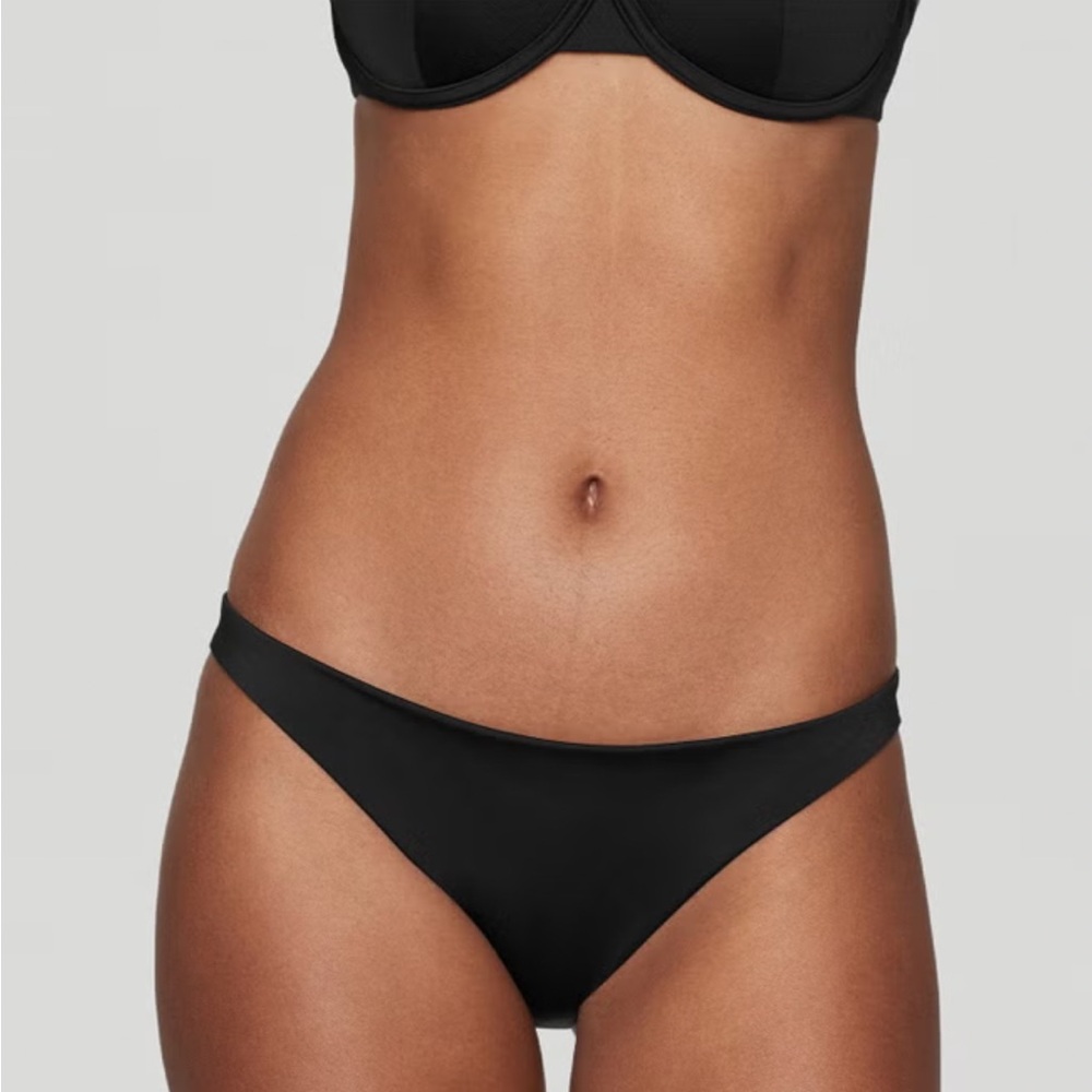 CUUP black bikini bottom—size 3/medium (also available black balconette top 34D)